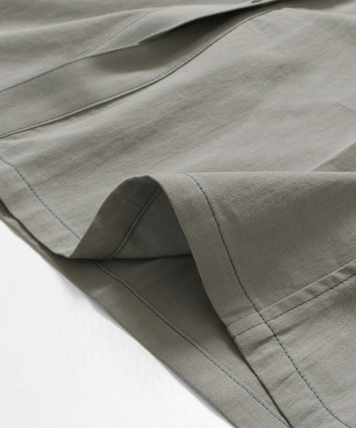 KRIFF MAYER Lady's Collection(クリフメイヤーレディースコレクション)の「ユーティリティーワンピ(シャツワンピース・レディース・カラフル/ベージュ/ネイビー/ナチュラル/グレー/サックスブルー・MEDIUM/LARGE)」の21枚目の写真