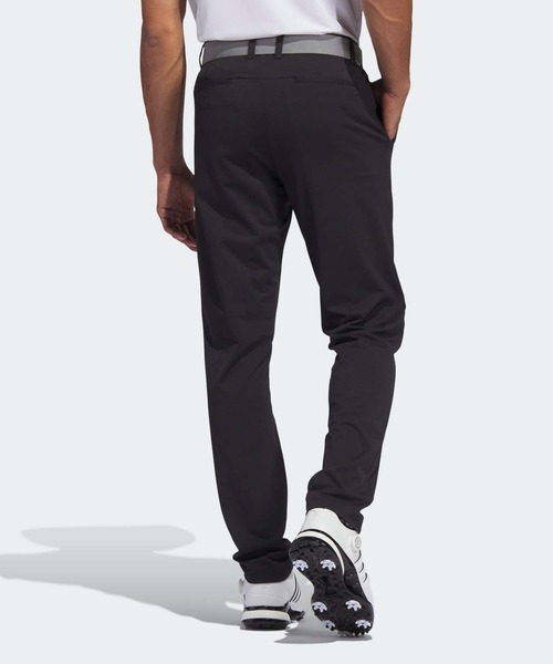 adidas - 【新品未使用】アディダスゴルフ／ツイストニットテーパードパンツ　ホワイト ビヨンド ザ コース EX STRETCH ツイストウィーブ アンクル