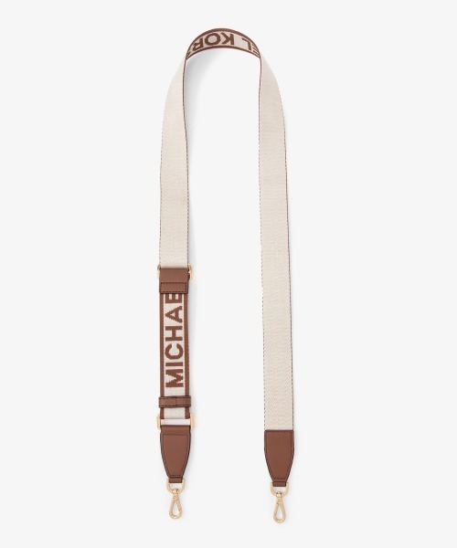MICHAEL KORS(マイケルコース)の「JET SET TRAVEL ロゴ ウェビング ストラップ 35mm(ショルダーバッグ・レディース・ブラウン系・FREE)」の2枚目の写真