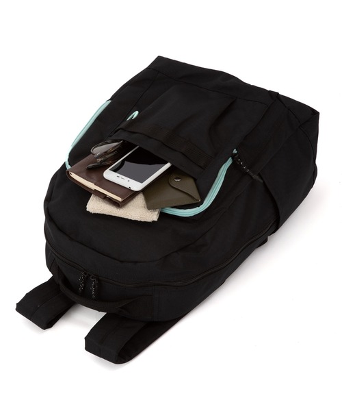 Champion（チャンピオン）の「Champion/チャンピオン マチルダ リュックサック B4サイズ 25L No.63811（バックパック/リュック・メンズ・ミント/ホワイト/ピンク・FREE）」の14枚目の写真