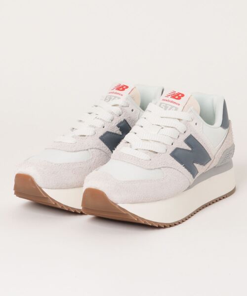 NEW BALANCE(ニューバランス)の「《New Balance》WL574Z(スニーカー・レディース・ライトグレー/グレー系その他・25.0cm/24.5cm/24.0cm/23.5cm/23.0cm/22.5cm)」の1枚目の写真