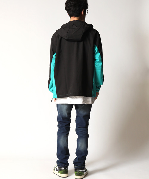 Cross zip-up hoodie / クロスエンボス ジップアップパーカー