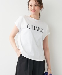 MICA&DEAL | "CHIARO"ロゴプリントヘムラウンドT-shirt(Tシャツ/カットソー)