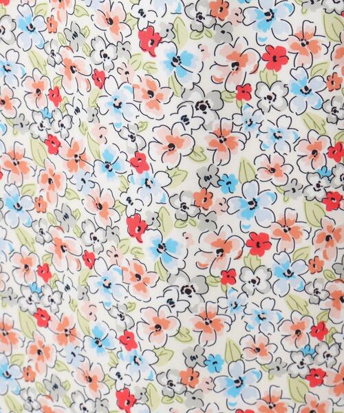 OPAQUE.CLIP(オペークドットクリップ)の「◆フラワープリントナロースカート【洗濯洗い可】(スカート・レディース・ブラック系/ホワイト系3・38/36)」の6枚目の写真