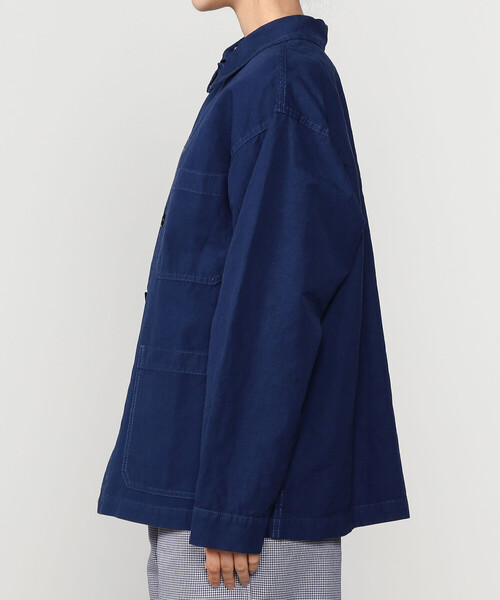 VETRA（ベトラ）の「VETRA | コットンリネン ワイドカバーオール WOMEN