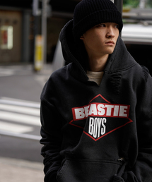 【THRIFTY LOOK/スリフティールック】 Worn-Out Band Hoodie