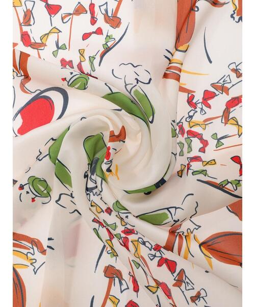 Te chichi（テチチ）の「柄アソートスカーフ（ストール/ショール・レディース・ブラウン/グリーン/ネイビー・F）」の16枚目の写真