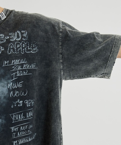 MIHARAYASUHIRO/ミハラヤスヒロ】 BLEACHED TEE/ブリーチドTEE
