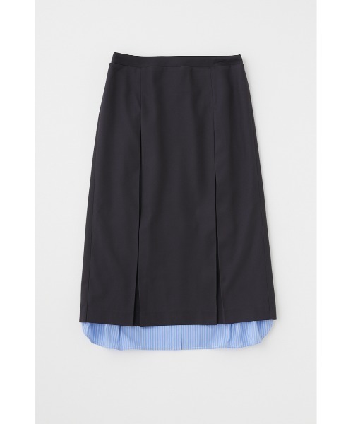 MOUSSY(マウジー)の「LAYERED MIDI スカート(スカート・レディース・チャコールグレー/ブラウン・1/2)」の18枚目の写真