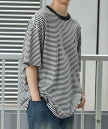 BEVERLY HILLS POLO CLUB / ビバリーヒルズポロクラブ 別注 ワンポイントロゴ刺繍　オーバーサイズ半袖Tシャツ