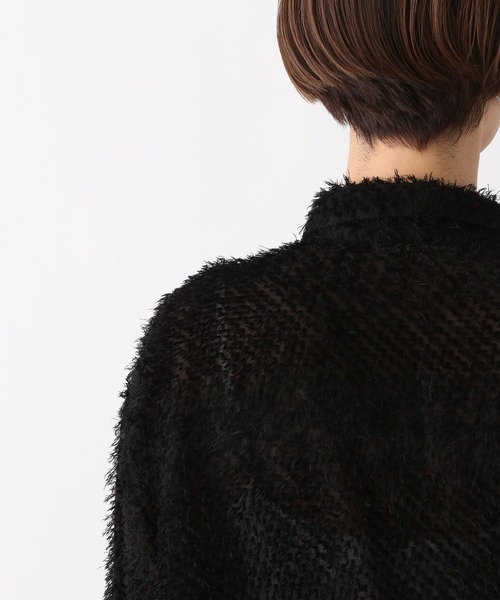 LEPSIM(レプシィム)の「フェザーシャツ 106991(シャツ/ブラウス・レディース・オフホワイト/ブラック・FREE)」の19枚目の写真