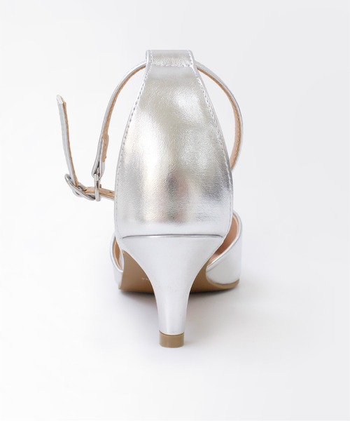 Dhyana.(ディアナドット)の「【Dhyana.】セパレートパンプス(パンプス・レディース・シルバー/ブラック・38/37/36)」の8枚目の写真