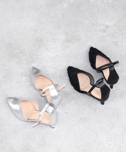 Dhyana.(ディアナドット)の「【Dhyana.】セパレートパンプス(パンプス・レディース・シルバー/ブラック・38/37/36)」の13枚目の写真