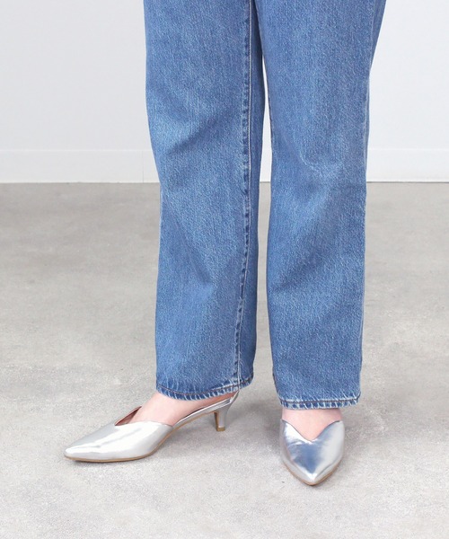 Dhyana.(ディアナドット)の「【Dhyana.】セパレートパンプス(パンプス・レディース・シルバー/ブラック・38/37/36)」の18枚目の写真