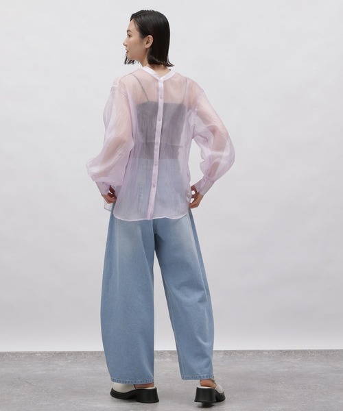 LAKOLE（ラコレ）の「カーブシルエットデニムパンツ / 112952（デニムパンツ・レディース・ブラック/ライトブルー/ブルー・SMALL/MEDIUM/LARGE）」の9枚目の写真