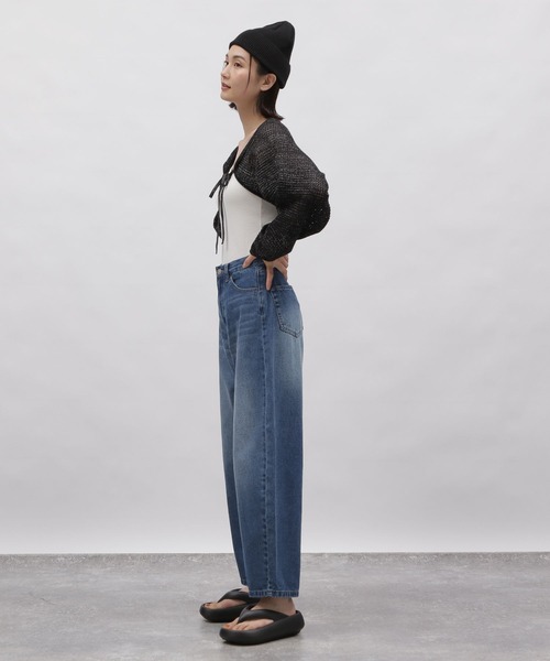 LAKOLE（ラコレ）の「カーブシルエットデニムパンツ / 112952（デニムパンツ・レディース・ブラック/ライトブルー/ブルー・SMALL/MEDIUM/LARGE）」の15枚目の写真