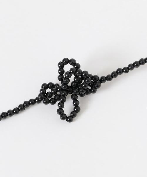 lulu frostルルフロスト　ビーズフラワーネックレス新品 lulu frostルルフロスト ビーズフラワーネックレス新品