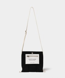 beautiful people（ビューティフルピープル）の「beautiful people lining logo pocket mini shoulder bag 7415611967（ショルダーバッグ・レディース）」