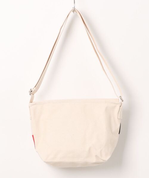 Manhattan Portage(マンハッタンポーテージ)の「Casual Messenger Bag JR FZP Canvas Lite 24(メッセンジャーバッグ・レディース・ブルー/ナチュラル・SMALL)」の17枚目の写真