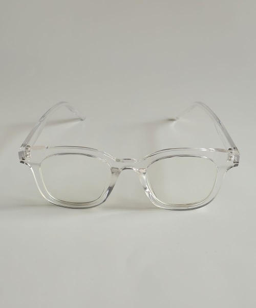 CEMONEMO（セモネモ）の「【UVカット】 ウェリントンフレーム メガネ（メガネ・レディース・ブラウン/ブラック/クリア・FREE）」の2枚目の写真