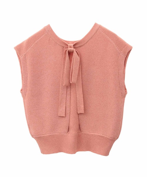 31 Sons de mode（トランテアン　ソン　ドゥ　モード）の「片畦ラメニット（ニット/セーター・レディース・オレンジ/イエロー/ベージュ/ライトグレー・36）」の18枚目の写真