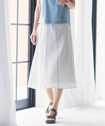 J.PRESS（ジェイプレス）の「【洗える】シアートリコット フレアー スカート（スカート）」