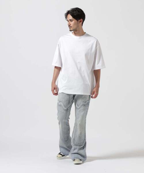 WHITELAND（ホワイトランド）の「WHITELAND/ホワイトランド/LOGO Tシャツ（Tシャツ/カットソー・メンズ・ホワイト/ブラック・F）」の15枚目の写真