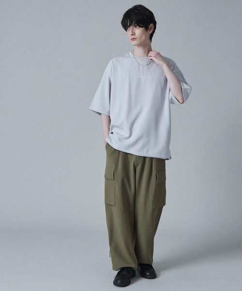 LUCY(ルーシー)の「LUCY/ドライポリアンサンブルプルオーバーシャツ(アンサンブル・メンズ・ライトグレー/ホワイト/ブラック・LARGE/MEDIUM)」の8枚目の写真