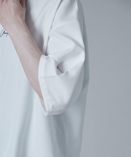 LUCY(ルーシー)の「LUCY/ドライポリアンサンブルプルオーバーシャツ(アンサンブル・メンズ・ライトグレー/ホワイト/ブラック・LARGE/MEDIUM)」の10枚目の写真