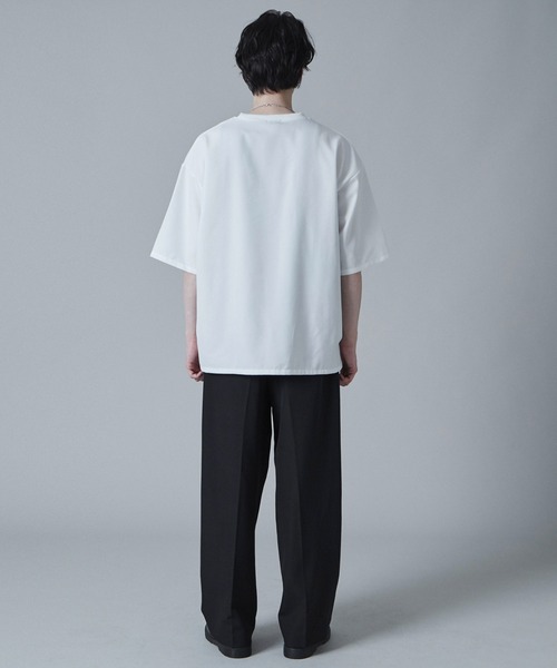 LUCY(ルーシー)の「LUCY/ドライポリアンサンブルプルオーバーシャツ(アンサンブル・メンズ・ライトグレー/ホワイト/ブラック・LARGE/MEDIUM)」の5枚目の写真