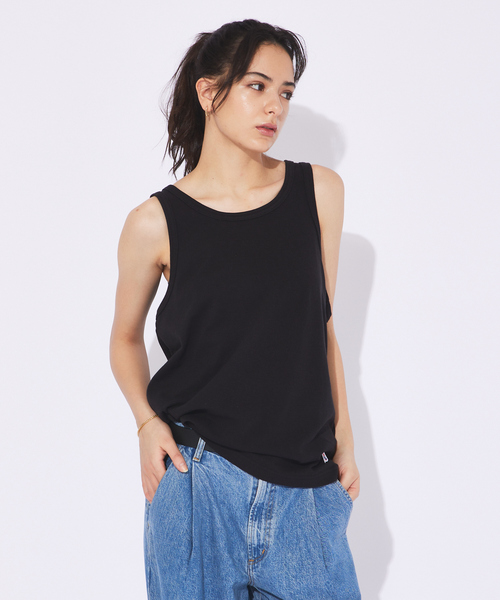 JEMORGAN（ジェーイーモーガン）の「【JEMORGAN ジェイイーモーガン】鹿の子タンクトップ（タンクトップ・メンズ・ホワイト/ブラック/ネイビー・M/L/XL）」の3枚目の写真