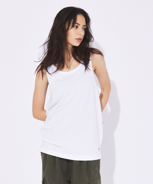 JEMORGAN（ジェーイーモーガン）の「【JEMORGAN ジェイイーモーガン】鹿の子タンクトップ（タンクトップ・メンズ・ホワイト/ブラック/ネイビー・M/L/XL）」の12枚目の写真