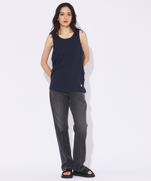 JEMORGAN（ジェーイーモーガン）の「【JEMORGAN ジェイイーモーガン】鹿の子タンクトップ（タンクトップ・メンズ・ホワイト/ブラック/ネイビー・M/L/XL）」の15枚目の写真