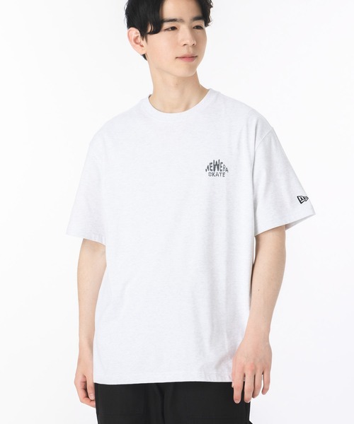 【韓国】ニューエラ■新作*WATER FOUNTAIN T-SHIRTS セール】ニューエラ 韓国企画 半袖Tシャツ スケートボード（T