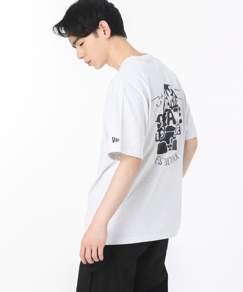 【韓国】ニューエラ■新作*スケートボードTシャツ■追跡送料込 NEW ERA ニューエラ 韓国企画 半袖Tシャツ スケートボード