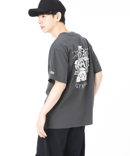 [New Era] スケートボード Tシャツ セール】ニューエラ 韓国企画 半袖Tシャツ スケートボード（T