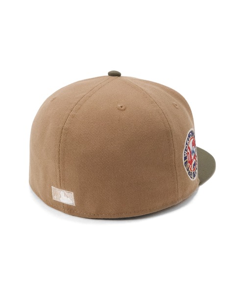 NEW ERA（ニューエラ）の「ニューエラ キャップ ONSPOTZ別注 59FIFTYサイドパッチ（キャップ・メンズ・ベージュ/ネイビー・7 1/4/7 3/8/7 1/2/7 5/8/7 3/4/8/7/7 1/8/7 7/8）」の5枚目の写真