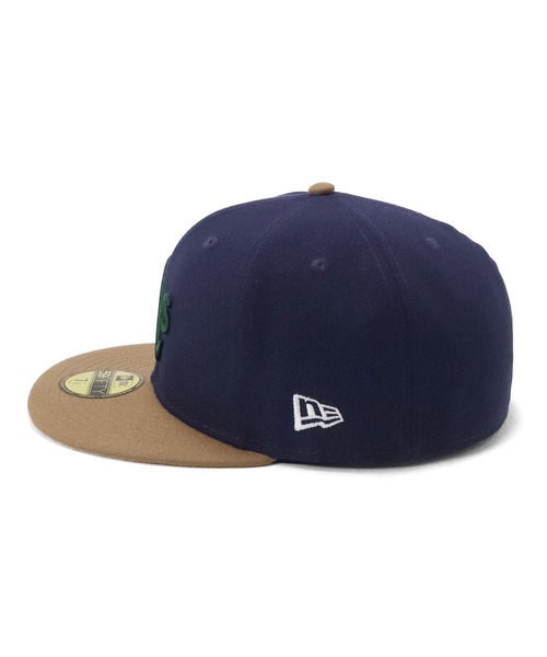 NEW ERA（ニューエラ）の「ニューエラ キャップ ONSPOTZ別注 59FIFTYサイドパッチ（キャップ・メンズ・ベージュ/ネイビー・7 1/4/7 3/8/7 1/2/7 5/8/7 3/4/8/7/7 1/8/7 7/8）」の10枚目の写真