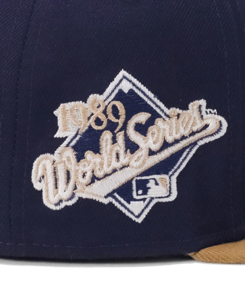 NEW ERA（ニューエラ）の「ニューエラ キャップ ONSPOTZ別注 59FIFTYサイドパッチ（キャップ・メンズ・ベージュ/ネイビー・7 1/4/7 3/8/7 1/2/7 5/8/7 3/4/8/7/7 1/8/7 7/8）」の14枚目の写真