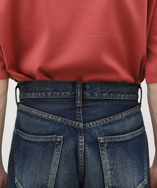 LENO（リノ）の「LENO (リノ) STRAIGHT JEANS AGED INDIGO H2401- J006A（デニムパンツ・メンズ・コバルトブルー・30/32/34）」の7枚目の写真
