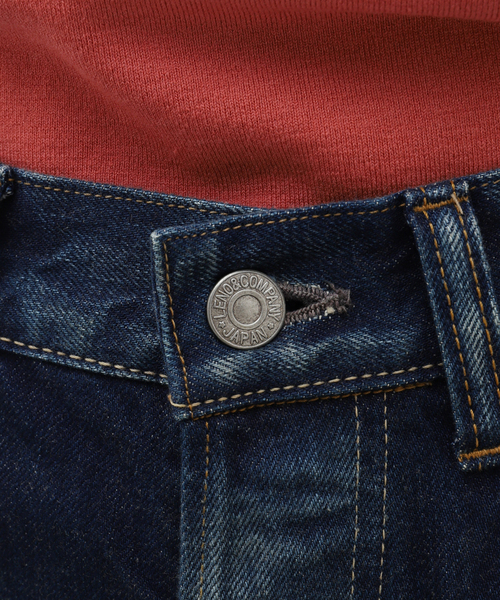 LENO（リノ）の「LENO (リノ) STRAIGHT JEANS AGED INDIGO H2401- J006A（デニムパンツ・メンズ・コバルトブルー・30/32/34）」の11枚目の写真