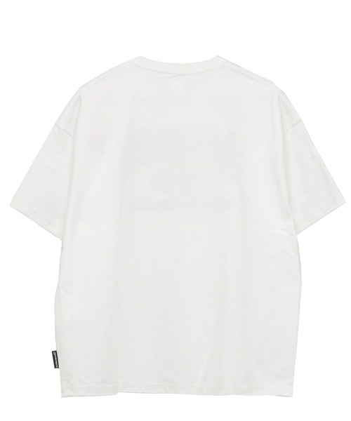 DC SHOES（ディーシーシューズ）の「23 RHOMBUS SS/DC半袖Tシャツ（Tシャツ/カットソー・メンズ・ブラック/オレンジ/ホワイト・LARGE/XX-LARGE/X-LARGE/MEDIUM）」の4枚目の写真