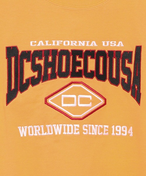 DC SHOES（ディーシーシューズ）の「23 RHOMBUS SS/DC半袖Tシャツ（Tシャツ/カットソー・メンズ・ブラック/オレンジ/ホワイト・LARGE/XX-LARGE/X-LARGE/MEDIUM）」の13枚目の写真