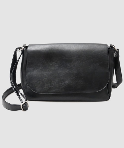 スプリットレザー(牛床革) フラップ ショルダーバッグ B5対応(ショルダーバッグ)|REGiSTA(レジスタ) スプリットレザー(牛床革) フラップ ショルダーバッグ B5対応(ショルダーバッグ)|REGiSTA(レジスタ)