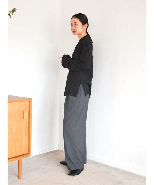 Ungrid（アングリッド）の「カットオフデザインラフタックパンツ（その他パンツ・レディース・グリーン系その他/チャコールグレー・MEDIUM/SMALL）」の19枚目の写真