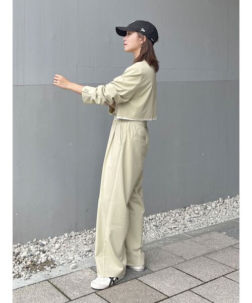 Ungrid（アングリッド）の「カットオフデザインラフタックパンツ（その他パンツ・レディース・グリーン系その他/チャコールグレー・MEDIUM/SMALL）」の12枚目の写真