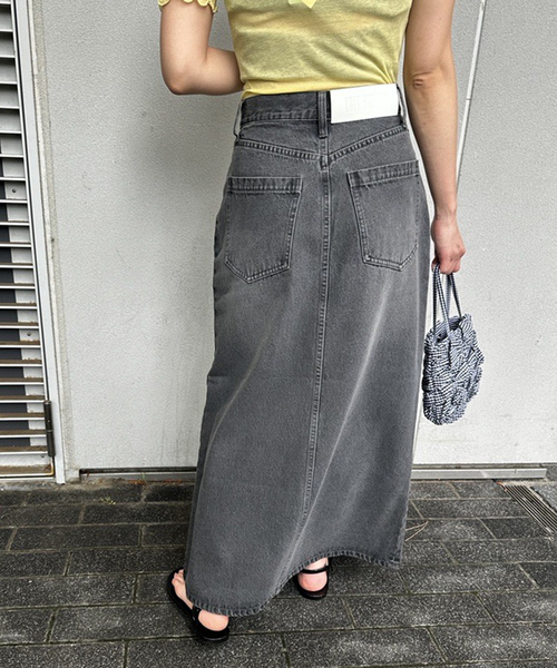 セール】セミフレアデニムスカート（デニムスカート）｜EDIT. FOR LULU