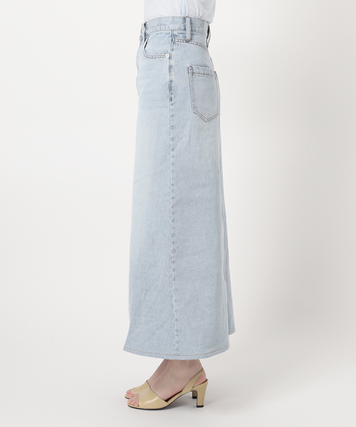 EDIT. FOR LULU（エディットフォールル）の「セミフレアデニムスカート（デニムスカート・レディース・ブルー系その他/グレー・34/36/38）」の3枚目の写真