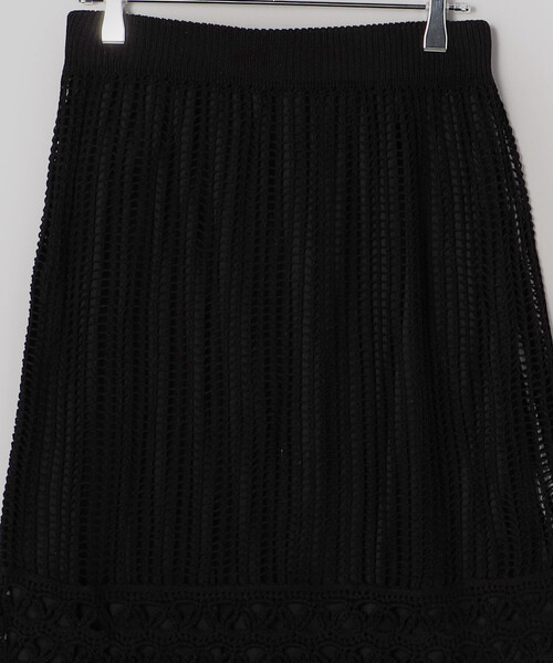 FREAK'S STORE(フリークスストア)の「FREAK’S STORE/フリークスストア かぎ編み調スカート/フリンジスカート(スカート・レディース・ベージュ/ブラック・フリ-)」の10枚目の写真