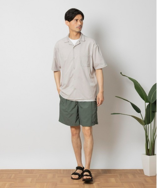 CAMP7（キャンプセブン）の「【CAMP7】【水陸両用】オープンカラーシャツ（シャツ/ブラウス・メンズ・グレー/ダークグレー・M/L/XL）」の3枚目の写真